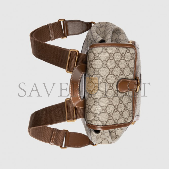 GUCCI BACKPACK WITH INTERLOCKING&G ‎674147 (30*26.5*13cm)